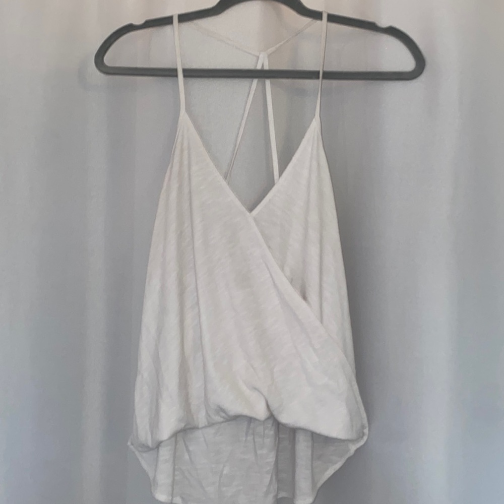 Abercrombie white tank top